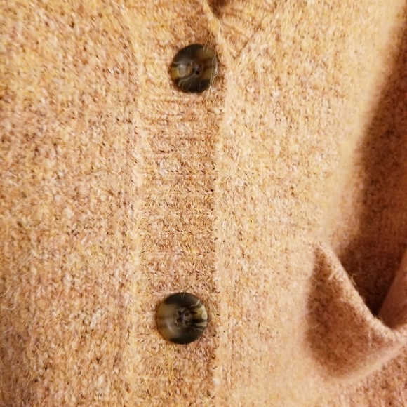 COPY - William Rast Crop Oversized Button Front Cardigan - Picture 3 of 6